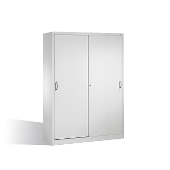 Nářaďová skříň s posuvnými dveřmi, 2x4 police 160x40x195 cm