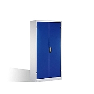 Kovová skříň pro vysoké zatížení 700 kg, 110 kg/polici 93x60x195 cm, tm. modré dveře