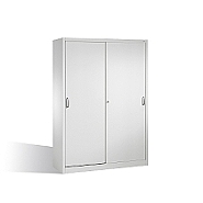 Nářaďová skříň s posuvnými dveřmi, 2x4 police 160x50x195 cm