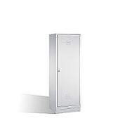 Šatní skříň CLASSIC pro 1 osobu, čistý/špinavý prostor na soklu 61x50x180 cm