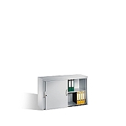 Přístavná skříňka ke stolu s posuvnými dveřmi, 1 police 120x40x72 cm